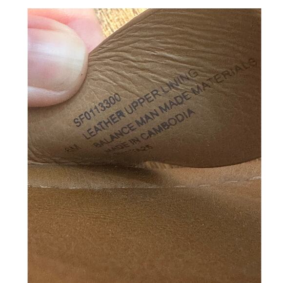 Sofft Ripley Leather Platform Sandals Tan - Size 6 NWT Comfortable Style - Picture 10 of 10